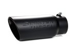 Sinister Diesel Universal Black Ceramic Coated Stainless Steel Exhaust Tip (4in to 5in) thumbnail 4
