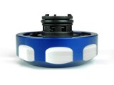 Sinister Diesel 17-19 Ford Powerstroke Coolant Reservoir Degas Bottle Cap - Blue thumbnail 5