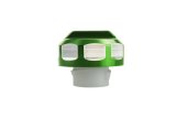 Sinister Diesel 08-16 Ford Powerstroke 6.4/6.7L Fuel Cap- Green thumbnail 3