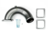 Sinister Diesel 98-02 Dodge Cummins 5.9L Intake Elbow - Grey thumbnail 5