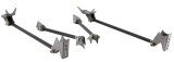 Ridetech Universal Weld-in Triangulated 4 Link Kit Black Powdercoated thumbnail 1