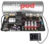 Ridetech RidePro E5 Air Ride Suspension Control System 3 Gal Single Compressor AirPod 1/4in Valves thumbnail 1