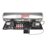 Ridetech RidePro E5 Air Ride Suspension Control System 5 Gallon Dual Compressor AirPod 1/4in Valves thumbnail 3