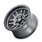 Dirty Life 9309 Canyon Pro 17x9/5x127 BP/-12mm Offset/71.5mm Hub Satin Graphite Wheel - Beadlock thumbnail 2