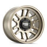 Dirty Life 9310 Canyon 17x9 / 6x139.7 BP / 0mm Offset / 106mm Hub Satin Gold Wheel thumbnail 1