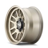 Dirty Life 9310 Canyon 17x9 / 6x139.7 BP / 0mm Offset / 106mm Hub Satin Gold Wheel thumbnail 2
