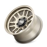 Dirty Life 9310 Canyon 17x9 / 6x139.7 BP / 0mm Offset / 106mm Hub Satin Gold Wheel thumbnail 3