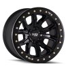 Dirty Life 9303 DT-1 17x9 / 5x127 BP / -12mm Offset / 78.1mm Hub Matte Black Wheel - Beadlock thumbnail 3