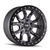 Dirty Life 9303 DT-1 17x9/5x127 BP/-12mm Offset/78.1mm Hub Matte Gunmetal Wheel - Simulated Rashring thumbnail 4