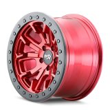 Dirty Life 9303 DT-1 17x9 / 5x127 BP / -12mm Offset / 78.1mm Hub Crimson Candy Red Wheel thumbnail 2
