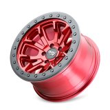 Dirty Life 9303 DT-1 17x9 / 5x127 BP / -12mm Offset / 78.1mm Hub Crimson Candy Red Wheel thumbnail 3