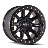 Dirty Life 9304 DT-2 20x9 / 5x139.7 BP / 12mm Offset / 87.1mm Hub Matte Black Wheel - Beadlock thumbnail 1