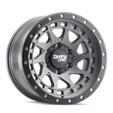Dirty Life 9311 Enigma Pro 17x9/5x127 BP/-38mm Offset/71.5mm Hub Satin Graphite Wheel - Beadlock thumbnail 2