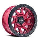 Dirty Life 9313 Enigma Race 17x9 / 5x127 BP / -12mm Offset / 78.1mm Hub Crimson Candy Red Wheel thumbnail 2
