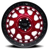 Dirty Life 9313 Enigma Race 17x9 / 5x127 BP / -12mm Offset / 78.1mm Hub Crimson Candy Red Wheel thumbnail 3