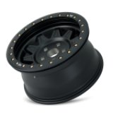 Dirty Life 9302 Roadkill 17x9/8x170 BP/-14mm Offset/130.8mm Hub Matte Black Wheel - Beadlock thumbnail 4