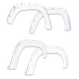 EGR Bolt-On Look Color Match Fender Flares 791574-GAZ Flares, Bolt On Look, ABS Plastic, Summit White, 2.00 in. Wide, Chevy, Silverado, Front and Rear, Set of 4 thumbnail 5