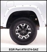 EGR Bolt-On Look Color Match Fender Flares 791574-GAZ Flares, Bolt On Look, ABS Plastic, Summit White, 2.00 in. Wide, Chevy, Silverado, Front and Rear, Set of 4 thumbnail 9