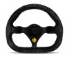 Momo MOD27/C Steering Wheel 270 mm - Black Suede/Black Spokes thumbnail 2