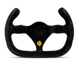 Momo MOD27/C Steering Wheel 270 mm - Black Suede/Black Spokes thumbnail 3