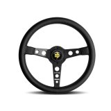 Momo Prototipo 6C Steering Wheel 350 mm - Black Leather/Gry St/Cbn Fbr Spoke thumbnail 2