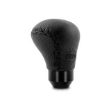 Momo Anatomico Shift Knob - Black Leather, Black Stitching thumbnail 4