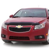 AVS 11-14 Mazda 2 Carflector Low Profile Hood Shield - Smoke thumbnail 5