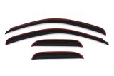 AVS 07-13 Chevy Silverado 1500 Ext. Cab Ventvisor Front & Rear Window Deflectors 4pc - Smoke thumbnail 8