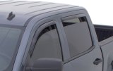 AVS 15-18 Chevy Silverado 2500 Ext. Cab Ventvisor Front & Rear Window Deflectors 4pc - Smoke thumbnail 2