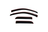 AVS 02-08 Dodge RAM 1500 Quad Cab Ventvisor In-Channel Front & Rear Window Deflectors 4pc - Smoke thumbnail 1