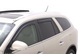 AVS 08-17 Buick Enclave Ventvisor In-Channel Front & Rear Window Deflectors 4pc - Smoke thumbnail 2