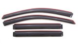 AVS 08-17 Buick Enclave Ventvisor In-Channel Front & Rear Window Deflectors 4pc - Smoke thumbnail 3