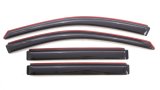 AVS 08-17 Buick Enclave Ventvisor In-Channel Front & Rear Window Deflectors 4pc - Smoke thumbnail 6