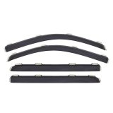 AVS 11-15 Kia Optima Ventvisor In-Channel Front & Rear Window Deflectors 4pc - Smoke thumbnail 2