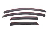 AVS 12-18 Ford Focus Ventvisor In-Channel Front & Rear Window Deflectors 4pc - Smoke thumbnail 2