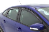 AVS 12-18 Ford Focus Ventvisor In-Channel Front & Rear Window Deflectors 4pc - Smoke thumbnail 3