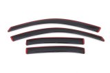 AVS 13-15 Chevy Malibu Ventvisor In-Channel Front & Rear Window Deflectors 4pc - Smoke thumbnail 2