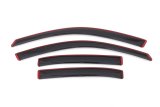 AVS 13-15 Chevy Malibu Ventvisor In-Channel Front & Rear Window Deflectors 4pc - Smoke thumbnail 3