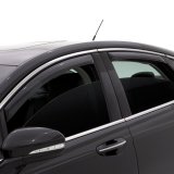 AVS 14-18 Jeep Cherokee Ventvisor In-Channel Front & Rear Window Deflectors 4pc - Smoke thumbnail 8