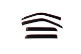 AVS 02-03 Lincoln Blackwood Ventvisor In-Channel Front & Rear Window Deflectors 4pc - Smoke thumbnail 6