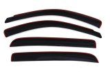 AVS 06-08 Dodge RAM 1500 Mega Cab Ventvisor In-Channel Front & Rear Window Deflectors 4pc - Smoke thumbnail 1