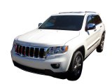 AVS 11-18 Jeep Grand Cherokee Ventvisor Outside Mount Window Deflectors 4pc - Smoke thumbnail 1