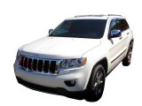 AVS 11-18 Jeep Grand Cherokee Ventvisor Outside Mount Window Deflectors 4pc - Smoke thumbnail 2