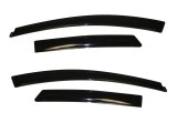 AVS 12-18 Ford Focus Ventvisor Outside Mount Window Deflectors 4pc - Smoke thumbnail 1