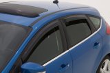 AVS 12-18 Ford Focus Ventvisor Outside Mount Window Deflectors 4pc - Smoke thumbnail 3