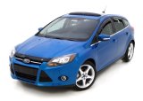 AVS 12-18 Ford Focus Ventvisor Outside Mount Window Deflectors 4pc - Smoke thumbnail 7