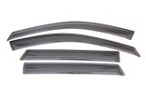 AVS 13-18 Hyundai Santa Fe (Excl. XL Model) Ventvisor Outside Mount Window Deflectors 4pc - Smoke thumbnail 3