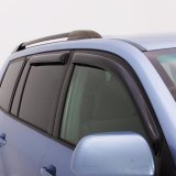 AVS 16-18 Honda Civic Coupe Ventvisor Outside Mount Window Deflectors 4pc - Smoke thumbnail 5