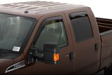 AVS 99-16 Ford F-250 Supercab Ventvisor Outside Mount Window Deflectors 4pc - Smoke thumbnail 1