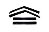 AVS 84-01 Jeep Cherokee (4 Door Excl. Limited Model) Ventvisor Window Deflectors 4pc - Smoke thumbnail 2